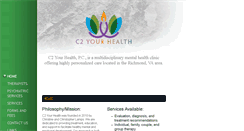 Desktop Screenshot of c2yourhealthpc.com